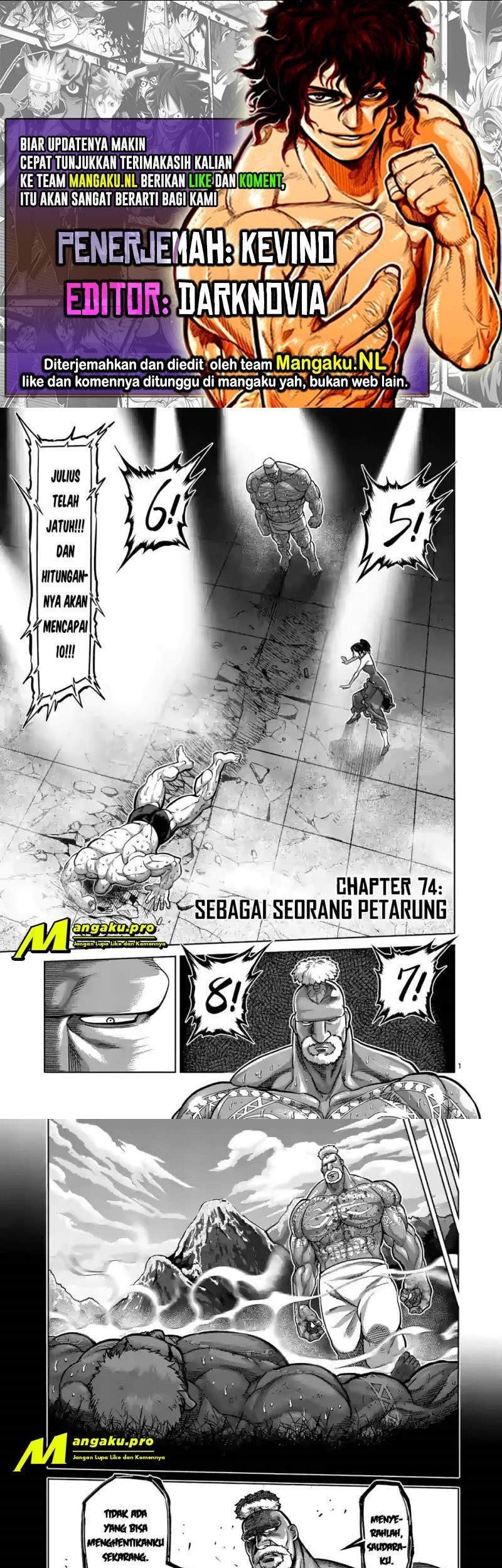 Komik Kengan Omega Chapter 74 gambar nomor 1