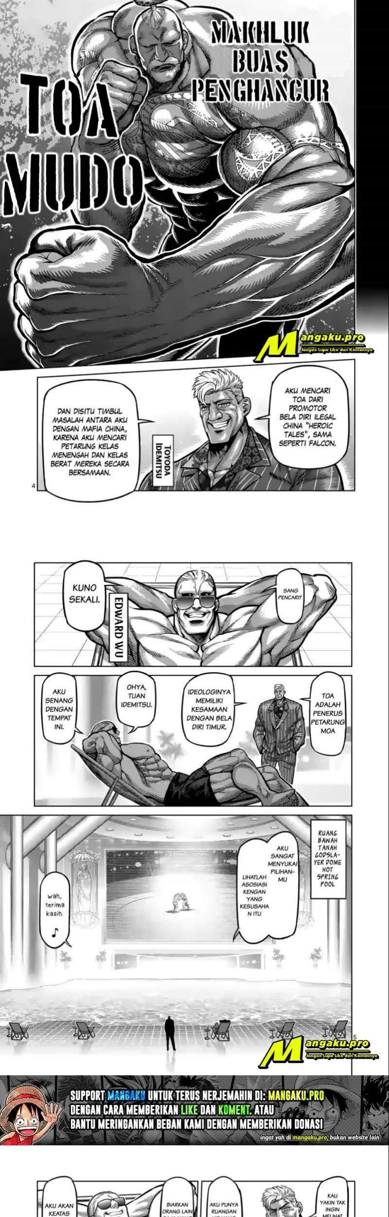 Kengan Omega Chapter 73 Gambar 3