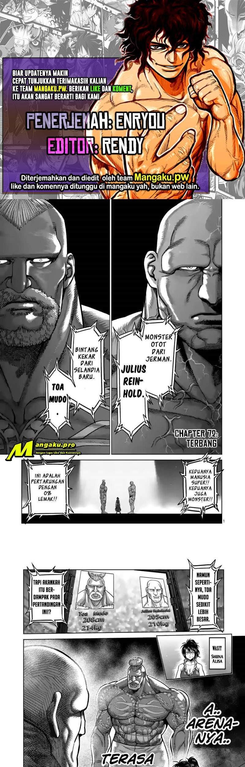 Komik Kengan Omega Chapter 72 gambar nomor 1