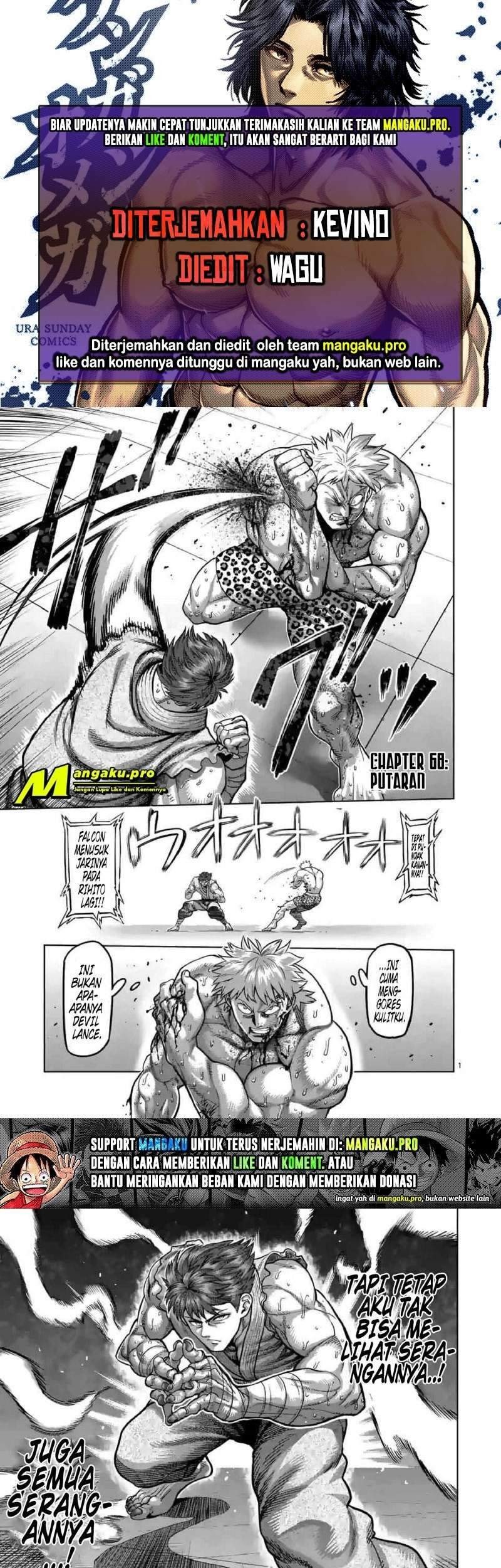 Komik Kengan Omega Chapter 68 gambar nomor 1