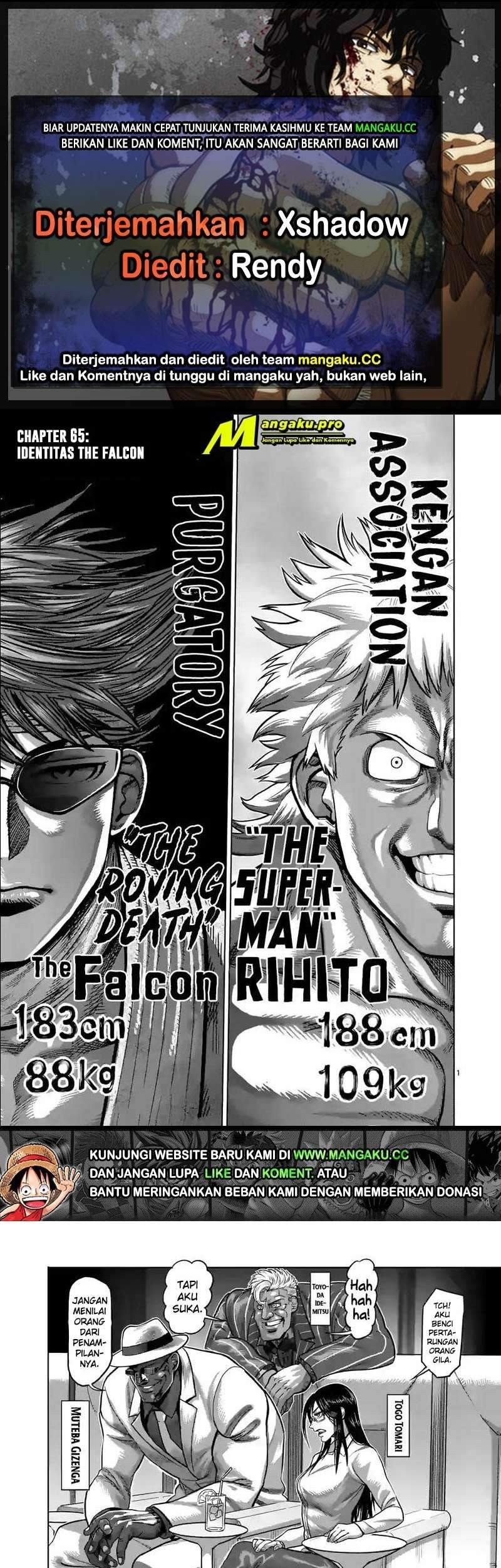 Komik Kengan Omega Chapter 65 gambar nomor 1