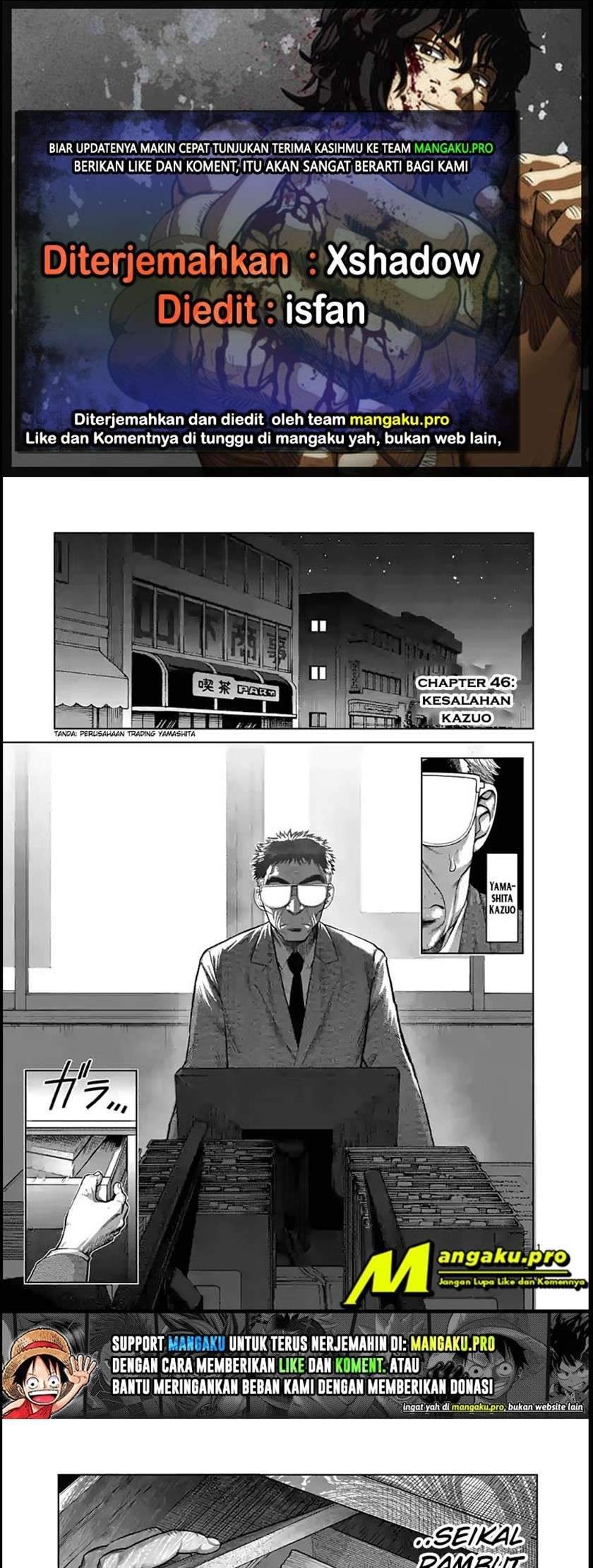 Komik Kengan Omega Chapter 46 gambar nomor 1