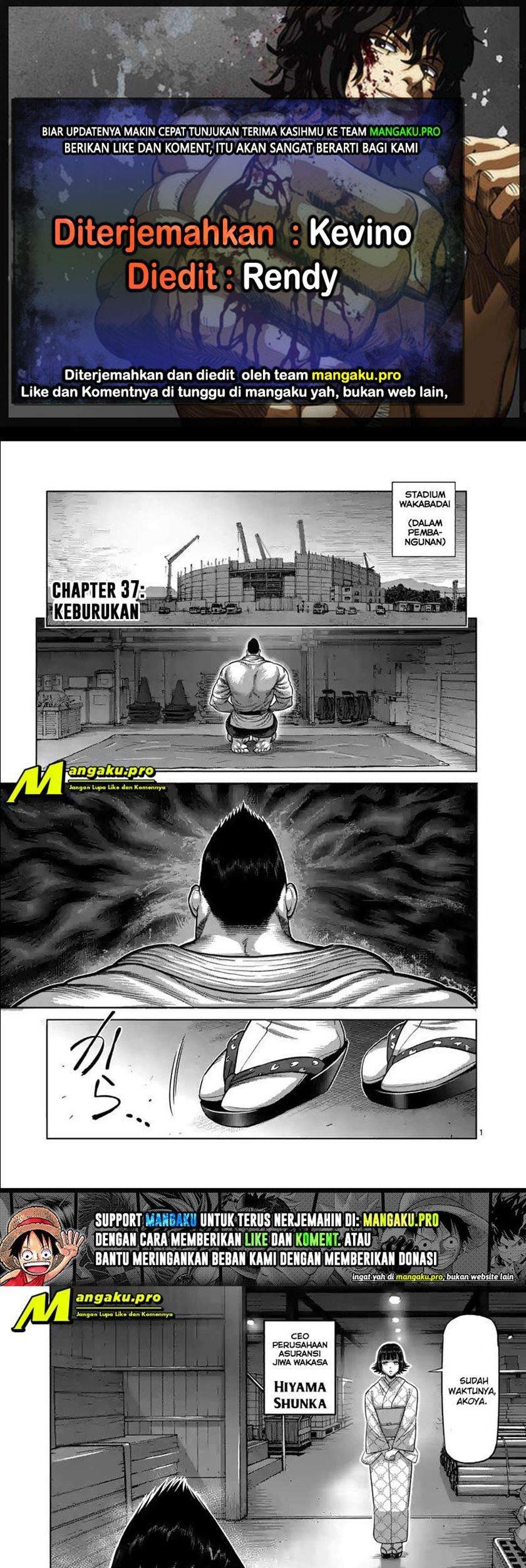 Komik Kengan Omega Chapter 37 gambar nomor 1