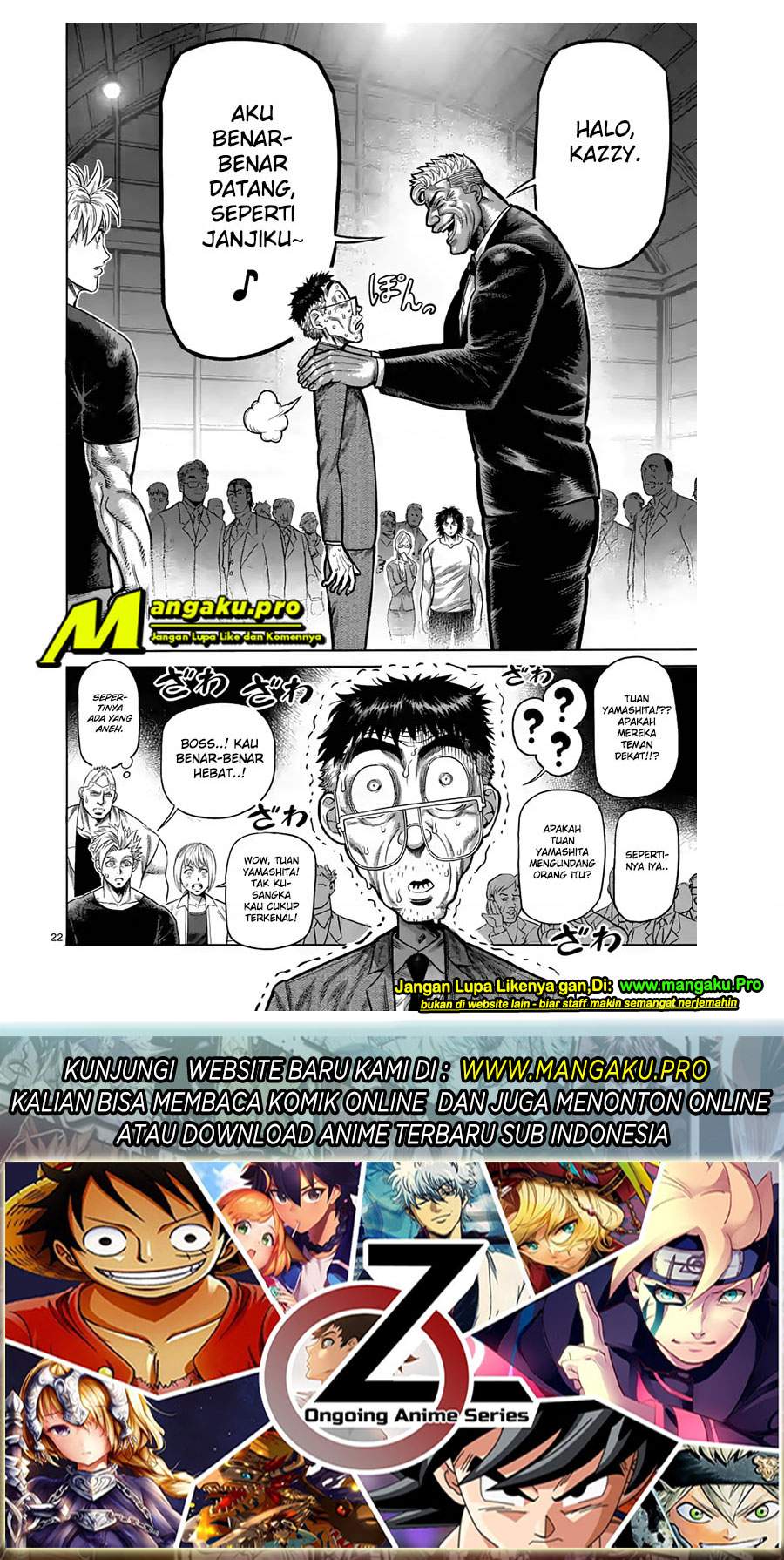 Kengan Omega Chapter 22 Gambar 23