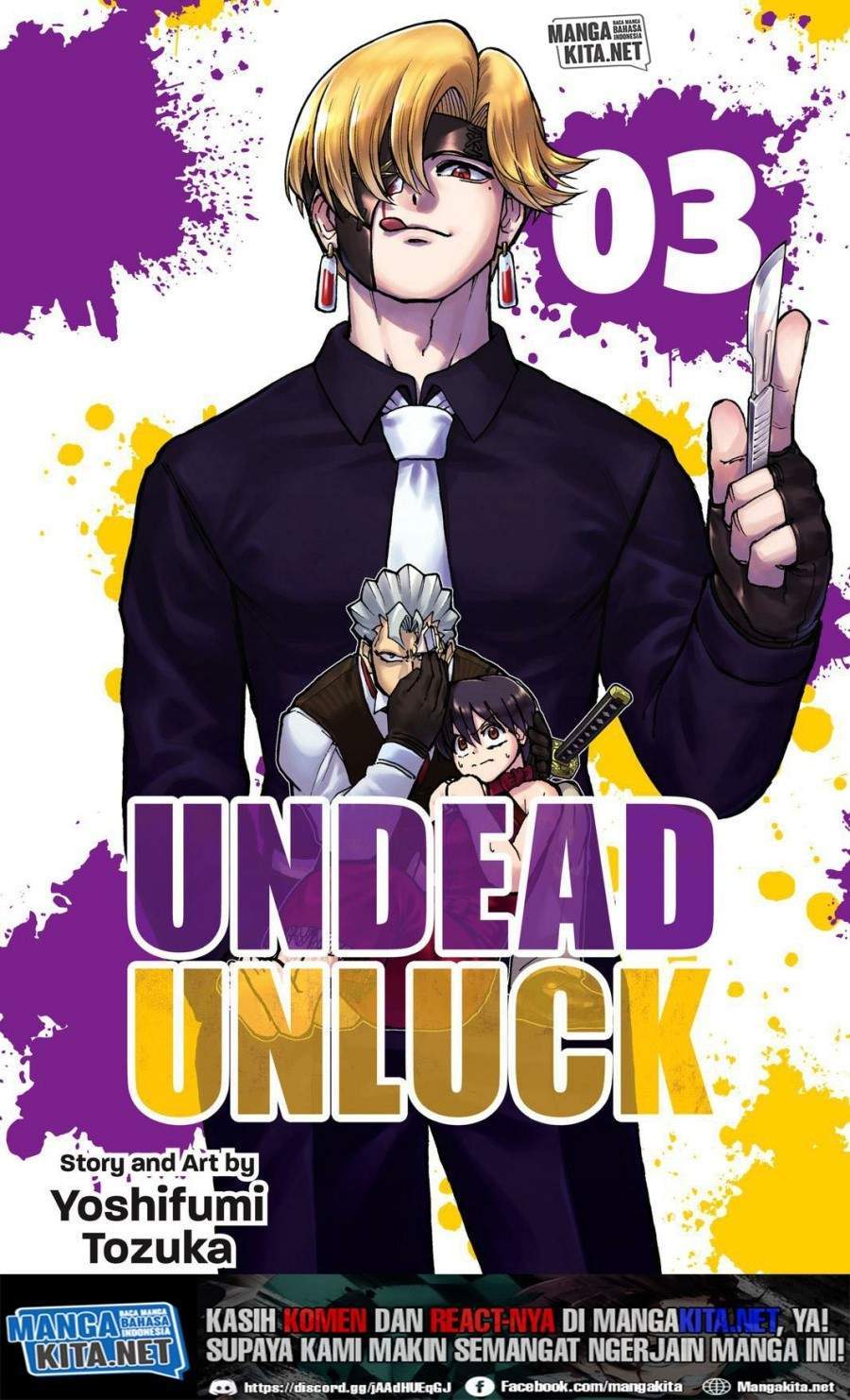 Manga Undead Unluck Chapter 17 gambar nomor 2