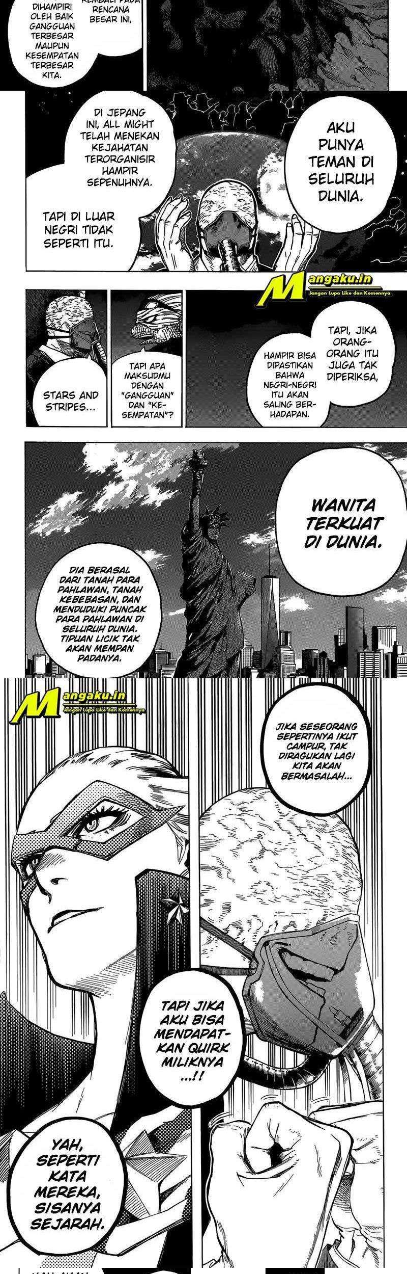 Boku no Hero Academia Chapter 329 Gambar 3