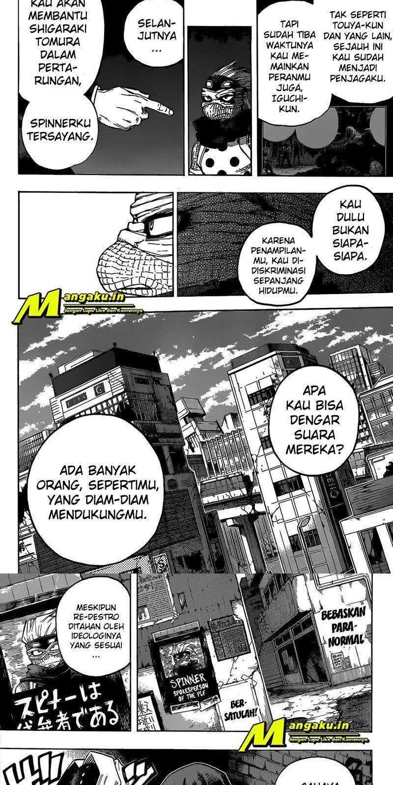 Boku no Hero Academia Chapter 329 Gambar 4