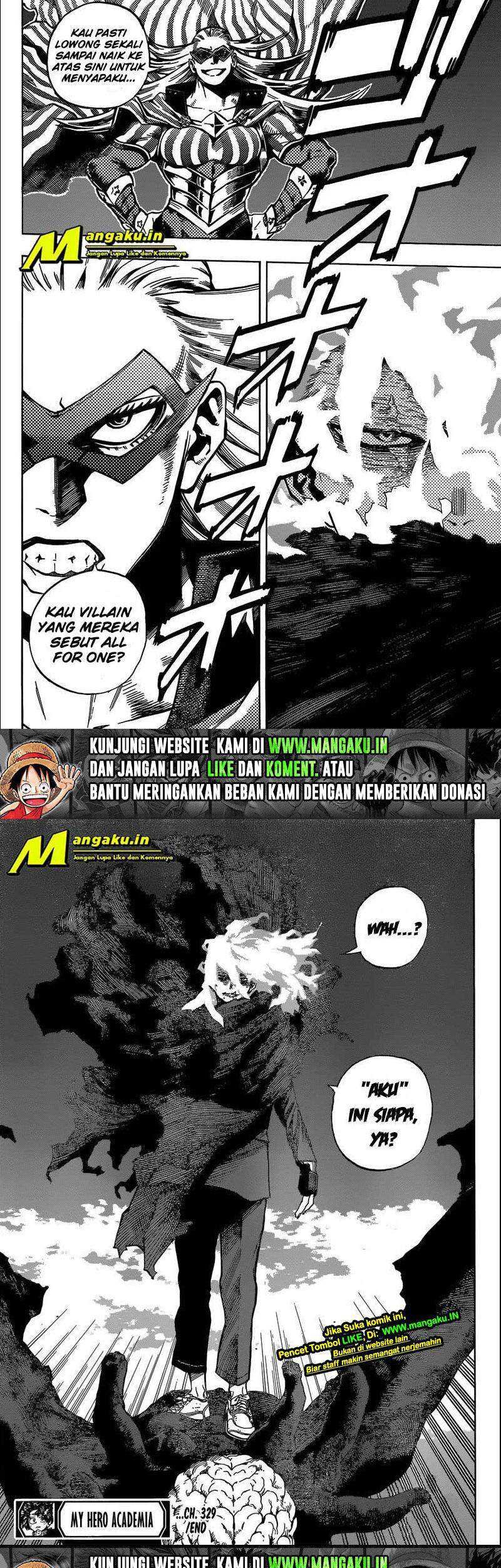 Boku no Hero Academia Chapter 329 Gambar 9