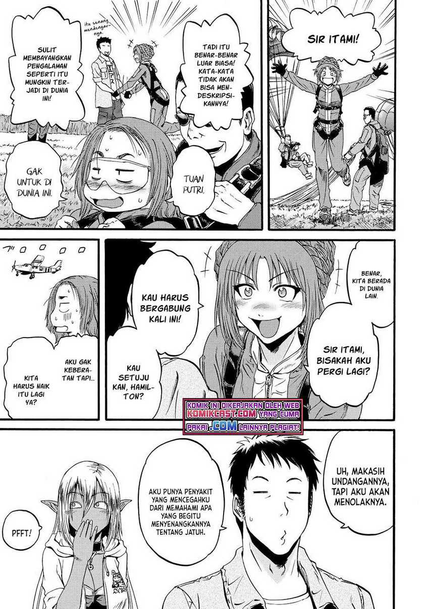 Gate – Jietai Kare no Chi nite Kaku Tatakeri Chapter 105 Gambar 10