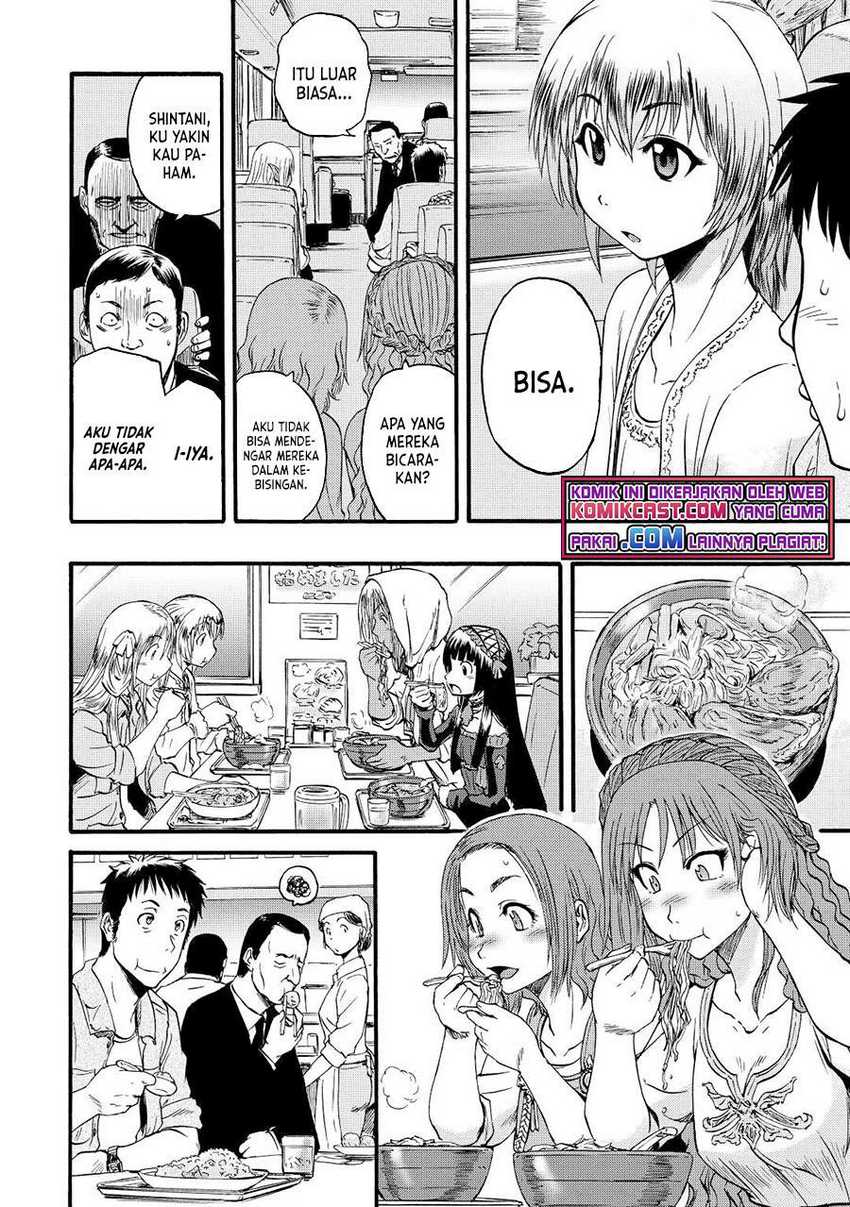 Gate – Jietai Kare no Chi nite Kaku Tatakeri Chapter 105 Gambar 21