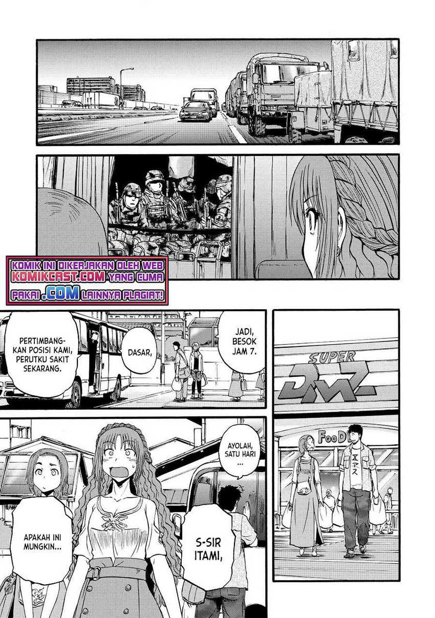 Gate – Jietai Kare no Chi nite Kaku Tatakeri Chapter 105 Gambar 22