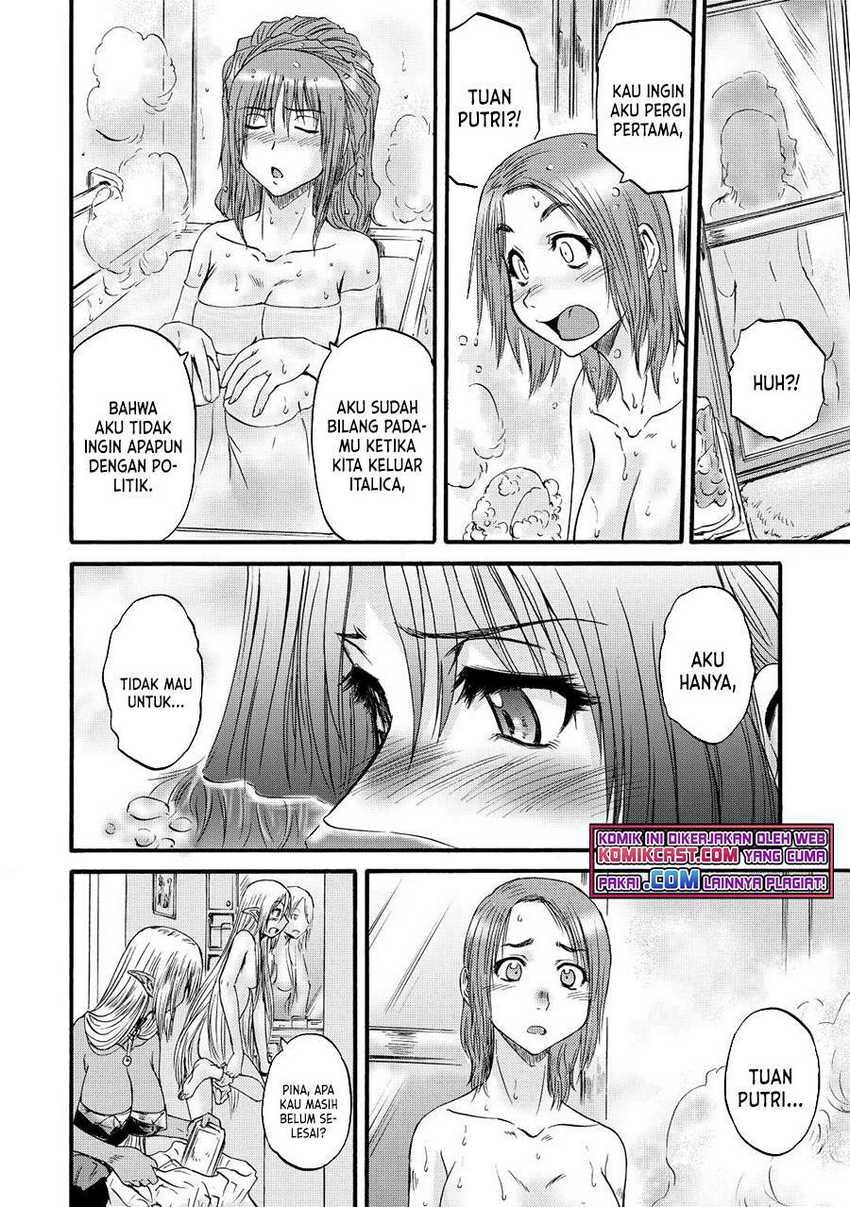 Gate – Jietai Kare no Chi nite Kaku Tatakeri Chapter 105 Gambar 27