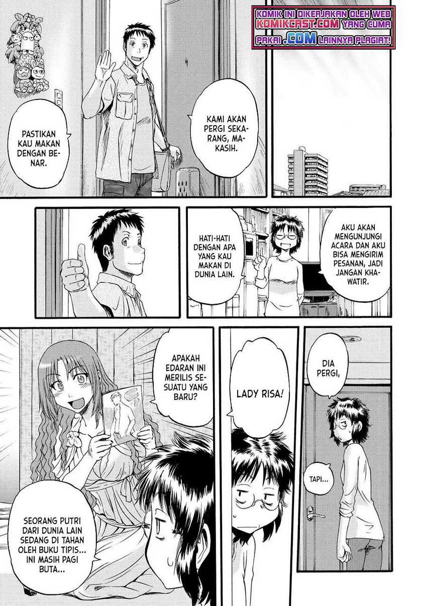 Gate – Jietai Kare no Chi nite Kaku Tatakeri Chapter 105 Gambar 28