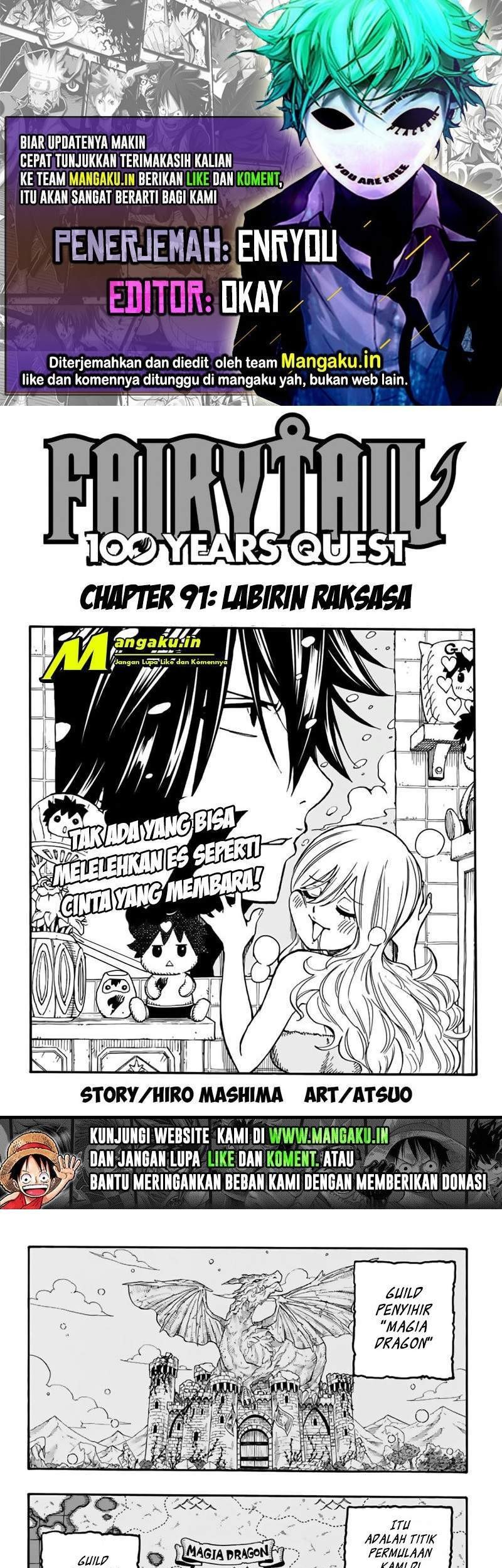 Komik Fairy Tail: 100 Years Quest Chapter 92 gambar nomor 1