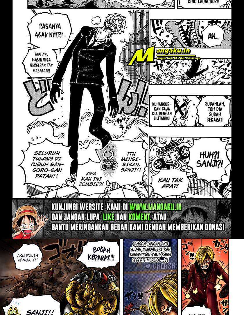 One Piece Chapter 1028 Gambar 19