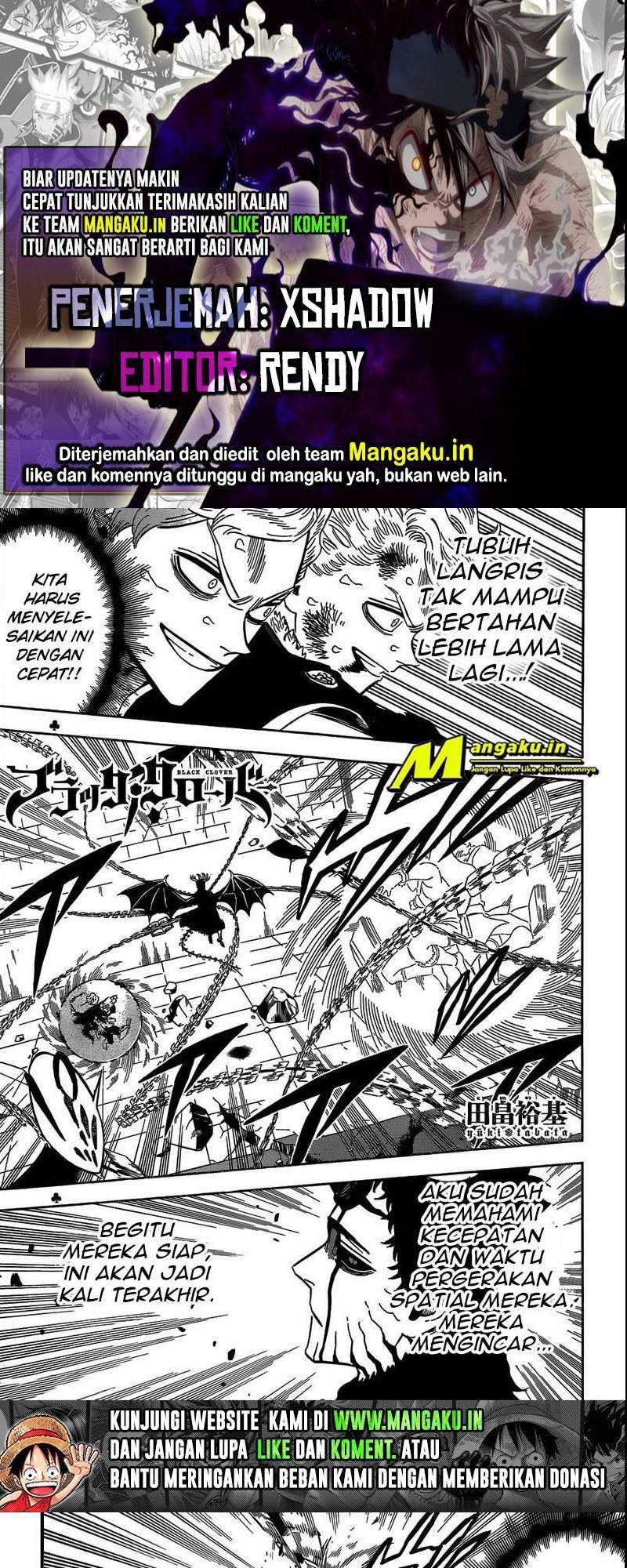 Komik Black Clover Chapter 308 gambar nomor 1