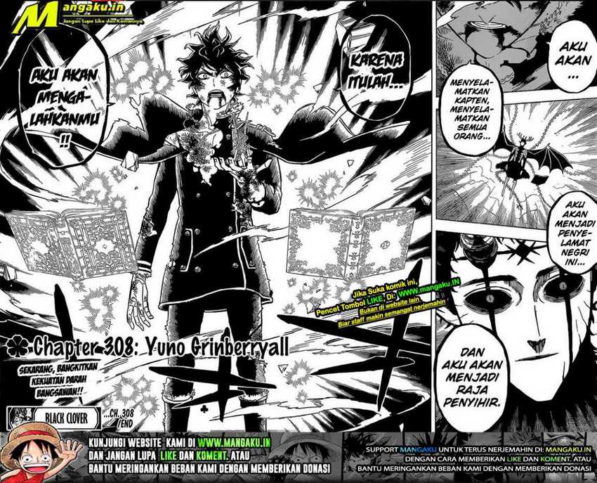 Black Clover Chapter 308 Gambar 9
