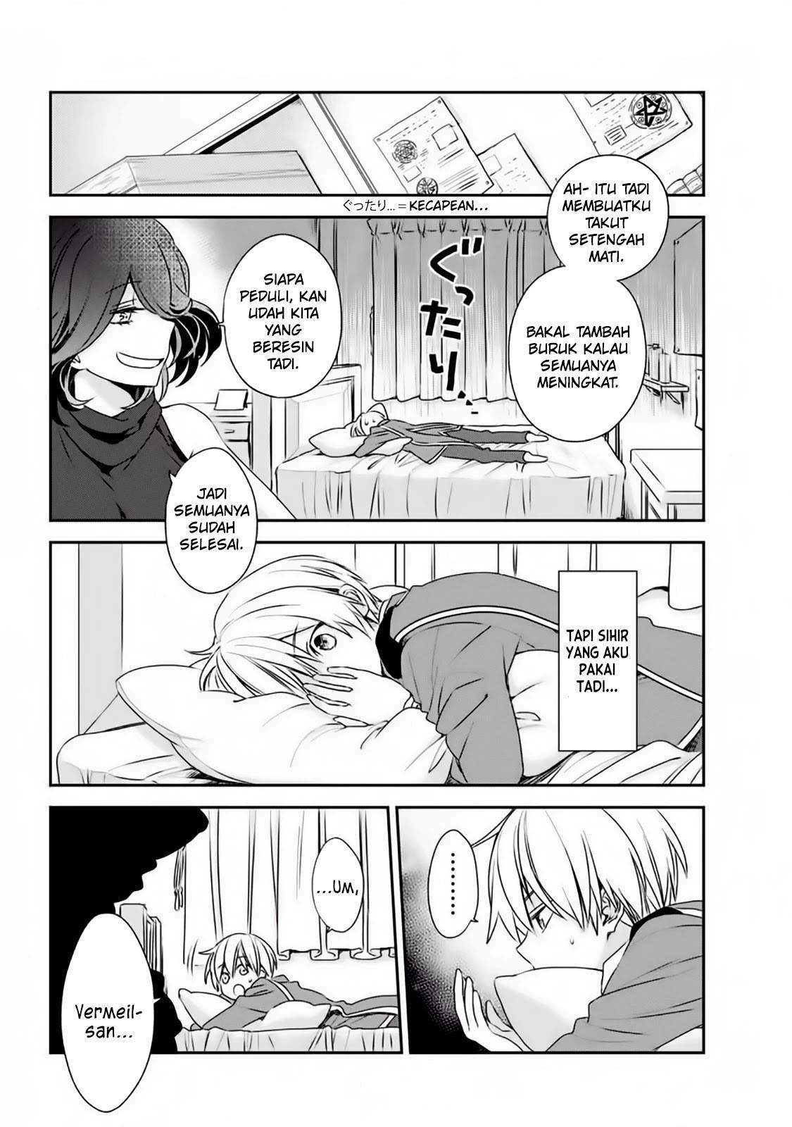 Kinsou no Vermeil – Gakeppuchi Majutshi wa Saikyou no Yakusai to Mahou Sekai o Tsukisusumu Chapter 1.2 Gambar 25