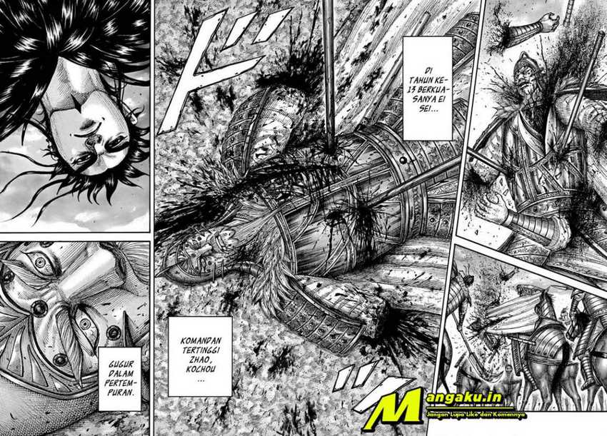 Kingdom Chapter 694 Gambar 7