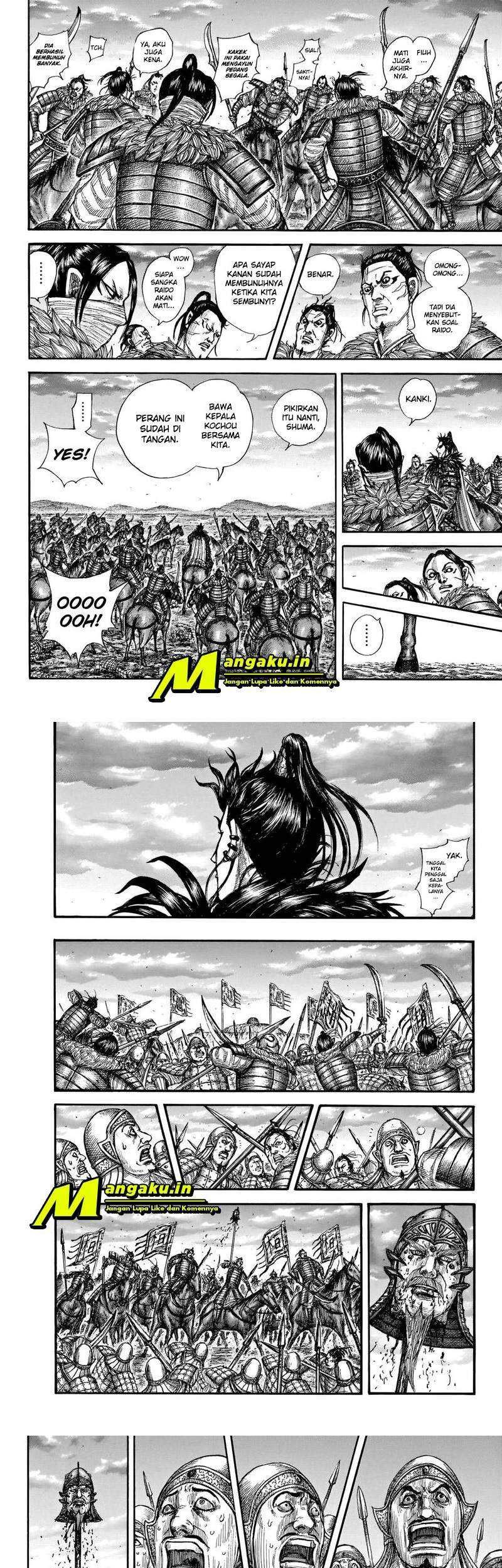 Kingdom Chapter 694 Gambar 8