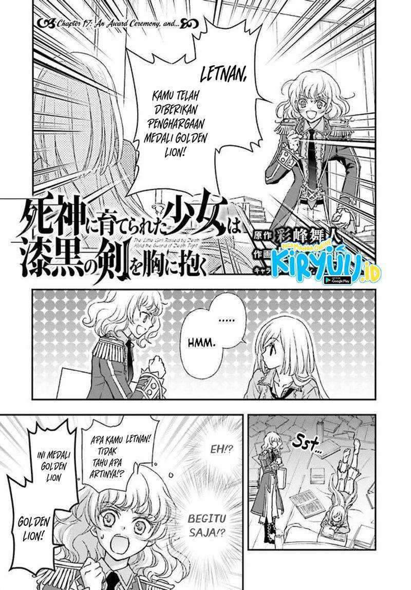 Manga Shinigami ni Sodaterareta Shoujo wa Shikkoku no Tsurugi wo Mune ni Idaku Chapter 17 gambar nomor 2