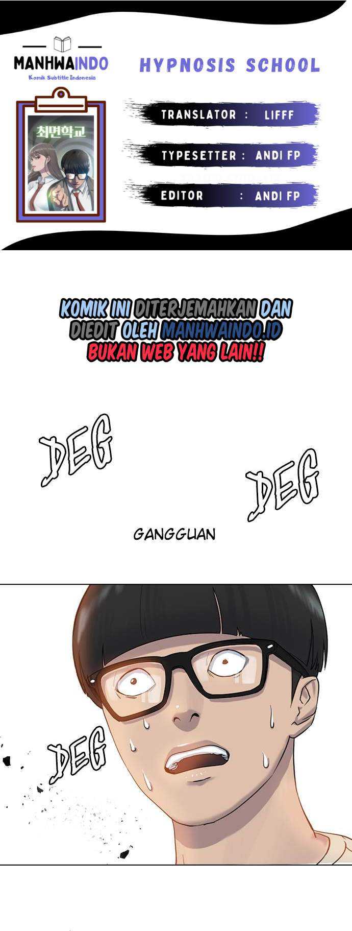 Komik Hypnosis School Chapter 06 gambar nomor 1