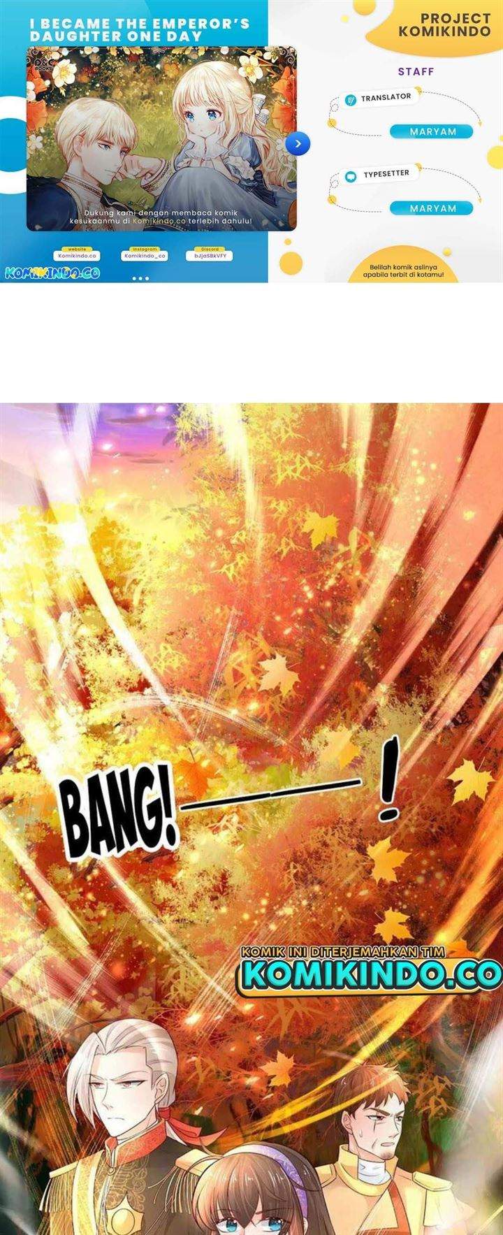 Komik I Became The Emperor’s Daughter One Day Chapter 67 gambar nomor 1