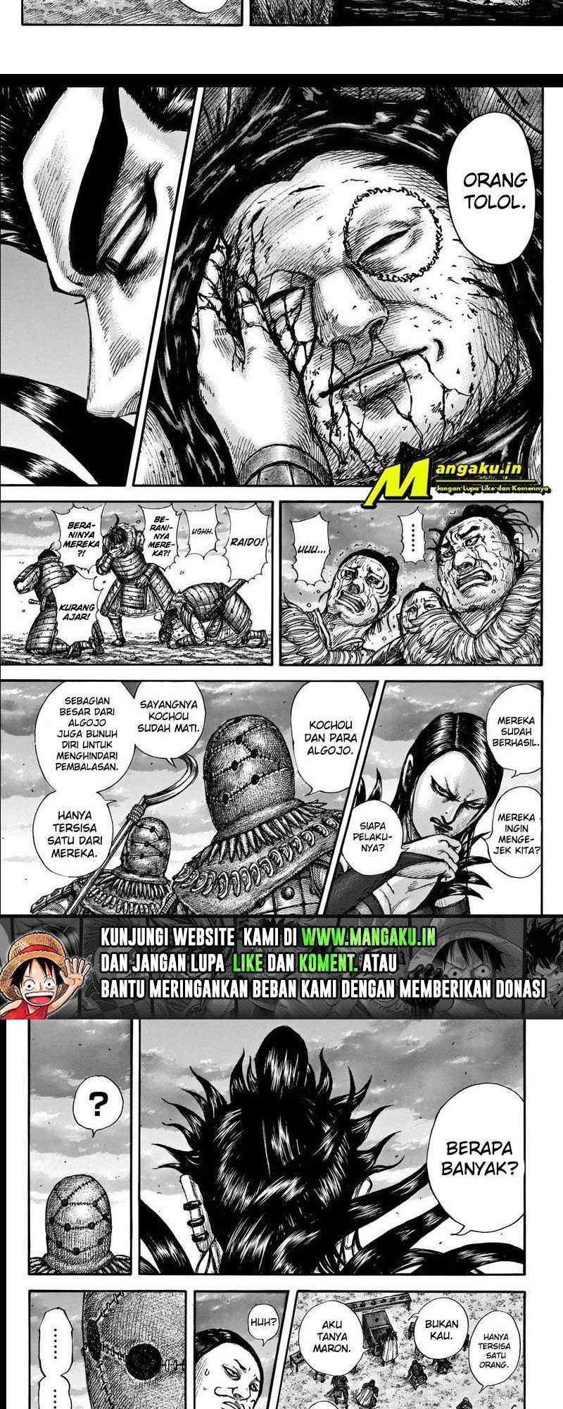 Kingdom Chapter 695 Gambar 12