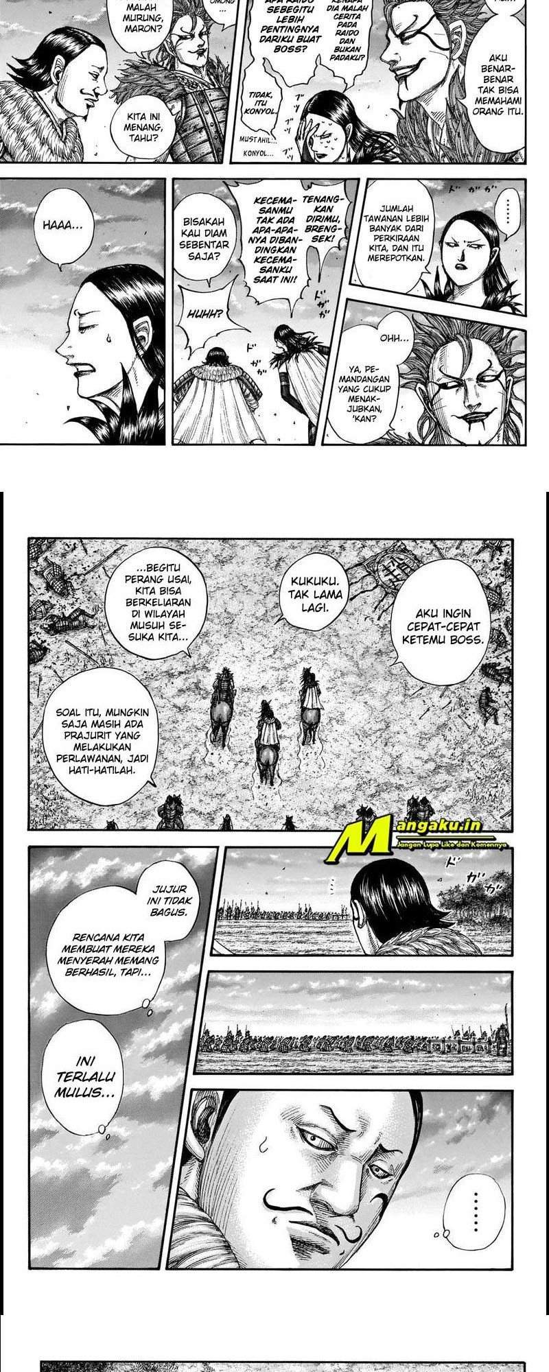 Kingdom Chapter 695 Gambar 4