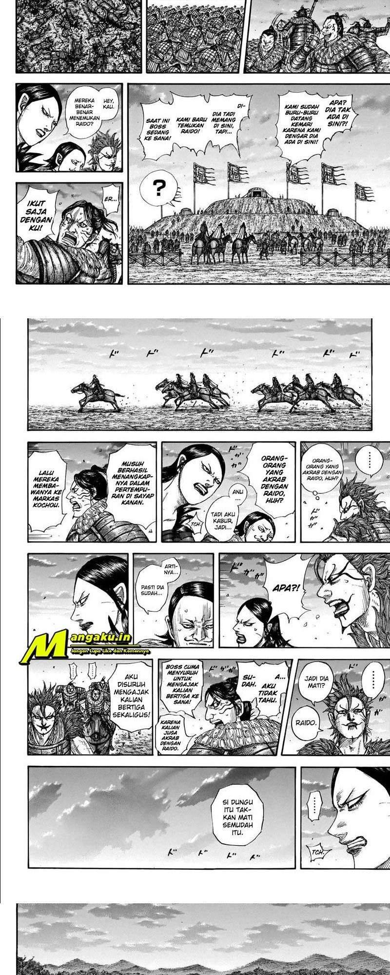 Kingdom Chapter 695 Gambar 7