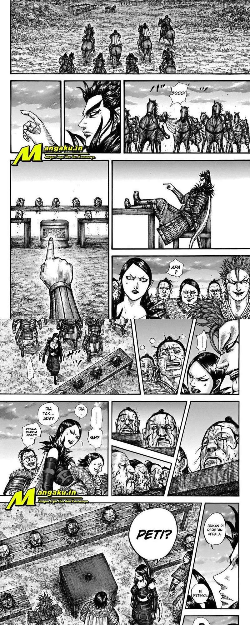 Kingdom Chapter 695 Gambar 8