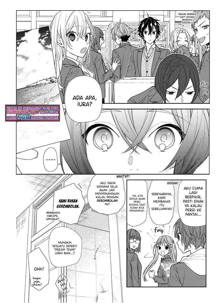 Horimiya Chapter 122.7 Gambar 9