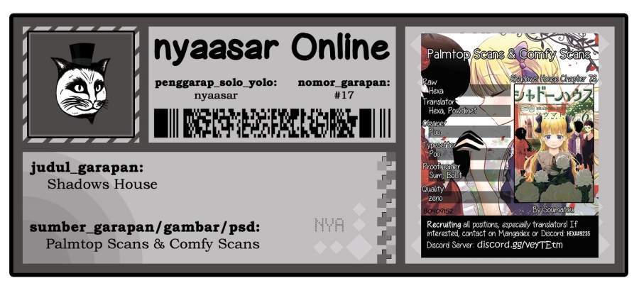 Shadows House Chapter 78 Gambar 14