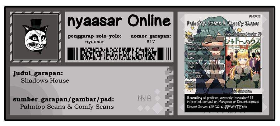 Shadows House Chapter 76 Gambar 15