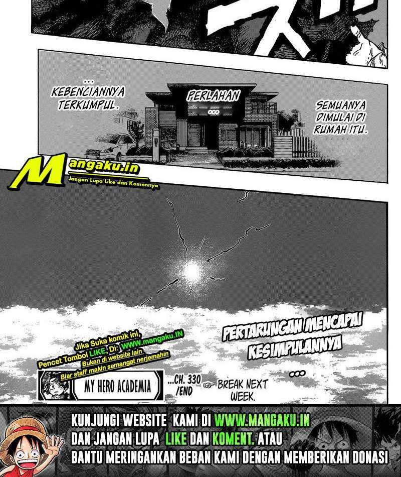 Boku no Hero Academia Chapter 330 Gambar 10