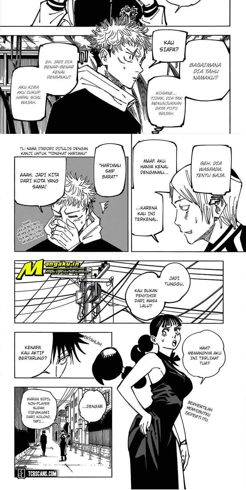 Jujutsu Kaisen Chapter 162 Gambar 8