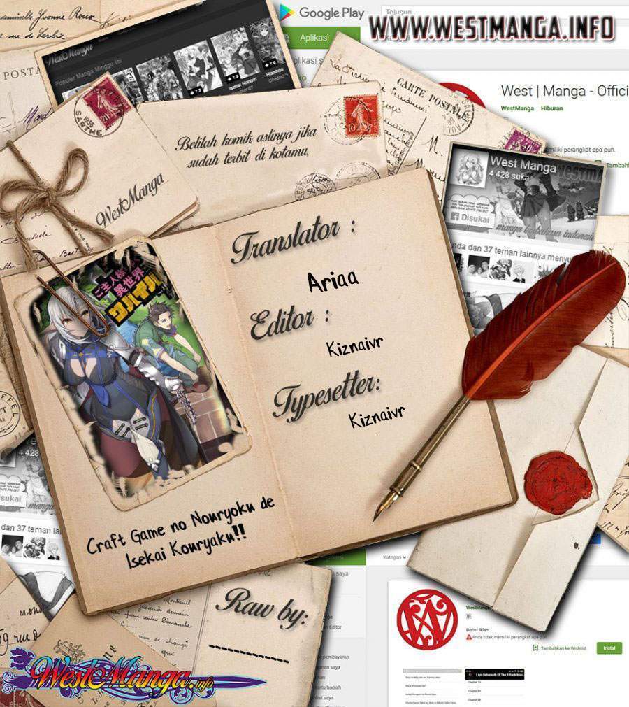 Komik Craft Game no Nouryoku de Isekai Kouryaku!! Chapter 10 gambar nomor 1