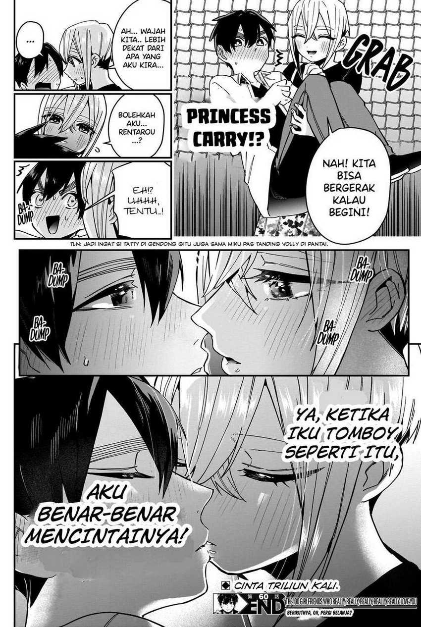 Kimi no Koto ga Dai Dai Dai Dai Daisuki na 100-ri no Kanojo Chapter 60 Gambar 22