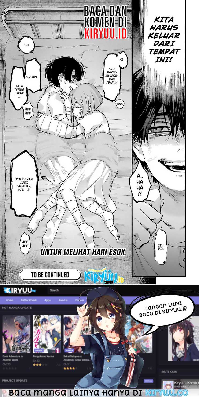 Akai Kiri no Naka Kara Chapter 13.2 Gambar 19