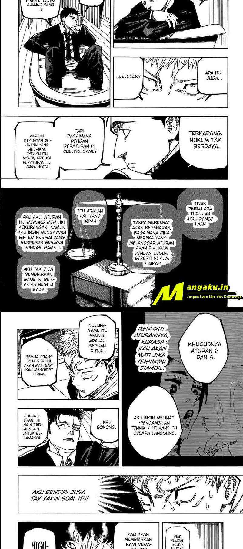 Jujutsu Kaisen Chapter 163 Gambar 12