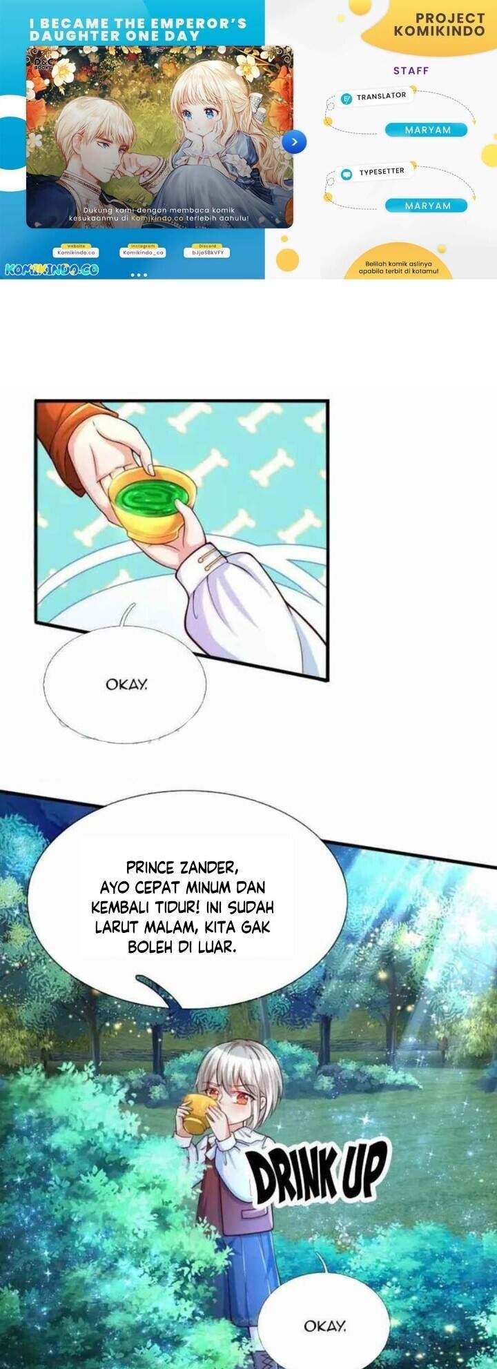 Komik I Became The Emperor’s Daughter One Day Chapter 78 gambar nomor 1