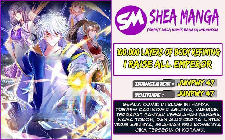 Komik 100.000 Layers Of Body Refining: I Raise All Emperor Chapter 55 gambar nomor 1