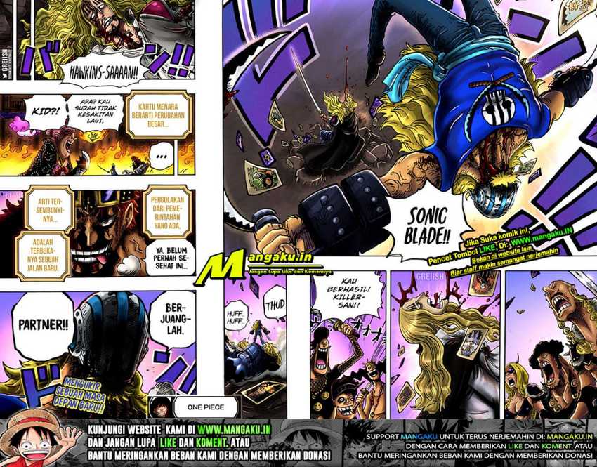 One Piece Chapter 1029 Gambar 17
