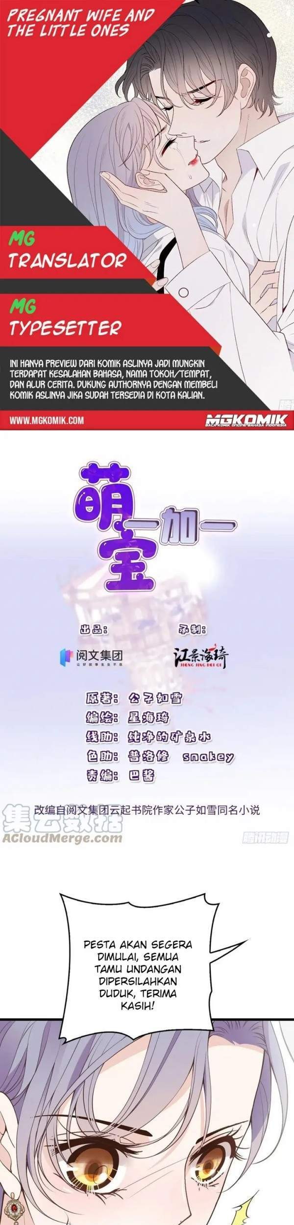 Komik Pregnant Wife, One Plus One Chapter 138 gambar nomor 1