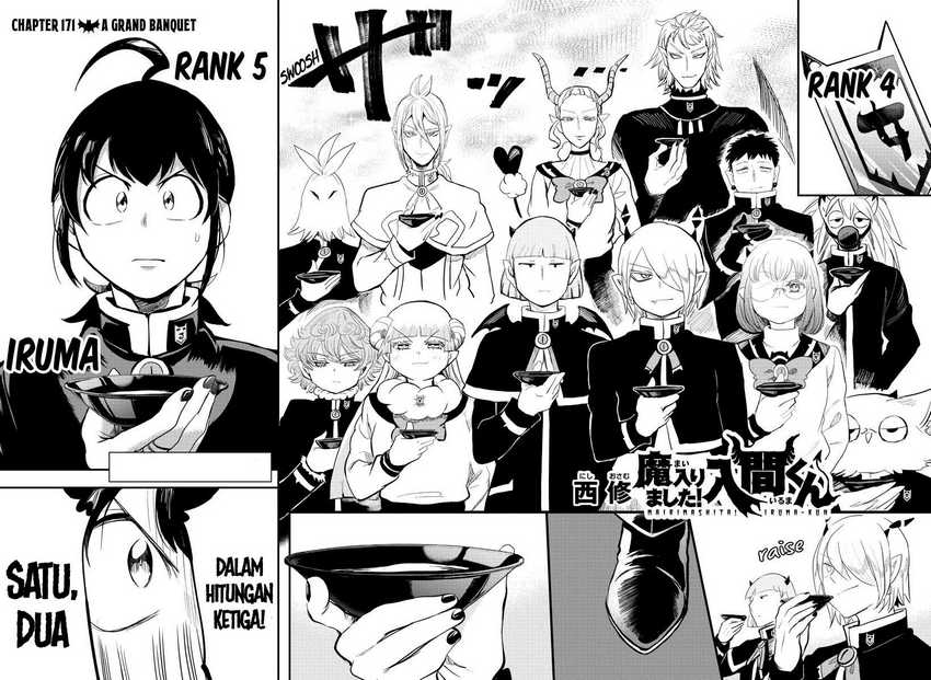 Manga Mairimashita! Iruma-kun Chapter 171 gambar nomor 2