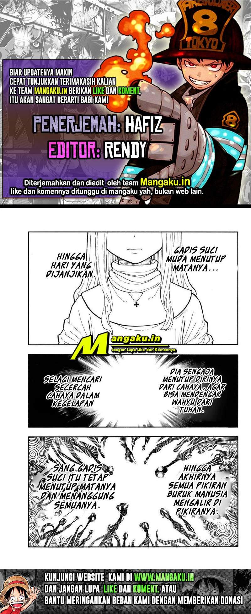 Komik Fire Brigade of Flames Chapter 287 gambar nomor 1