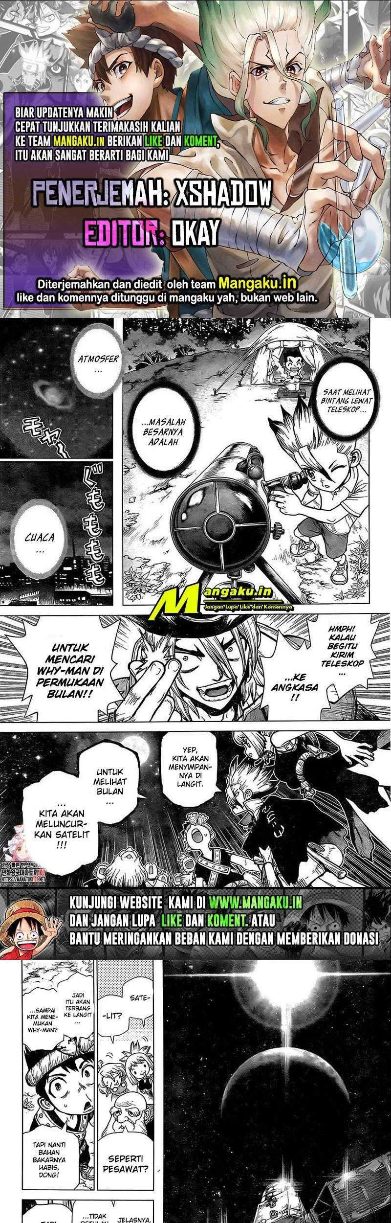 Komik Dr. Stone Chapter 215 gambar nomor 1