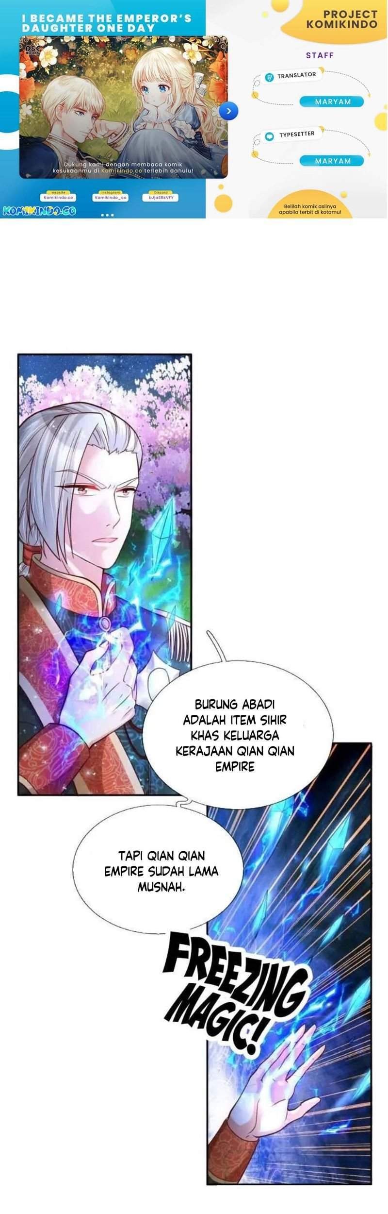 Komik I Became The Emperor’s Daughter One Day Chapter 80 gambar nomor 1