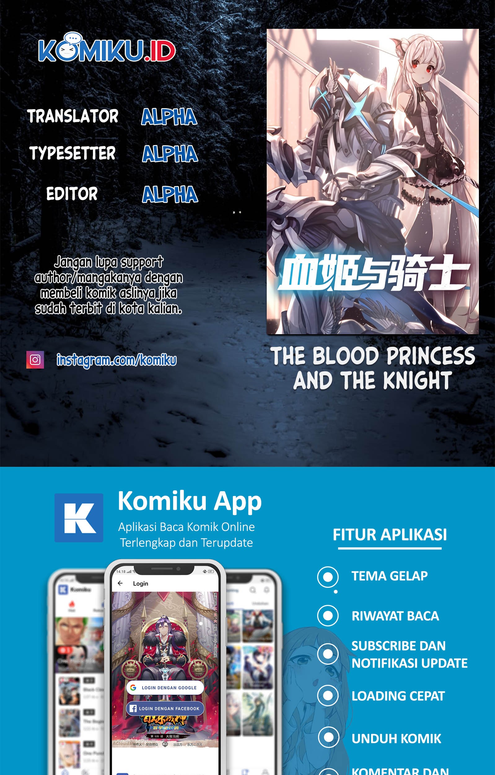 Komik The Blood Princess And The Knight Chapter 134 gambar nomor 1