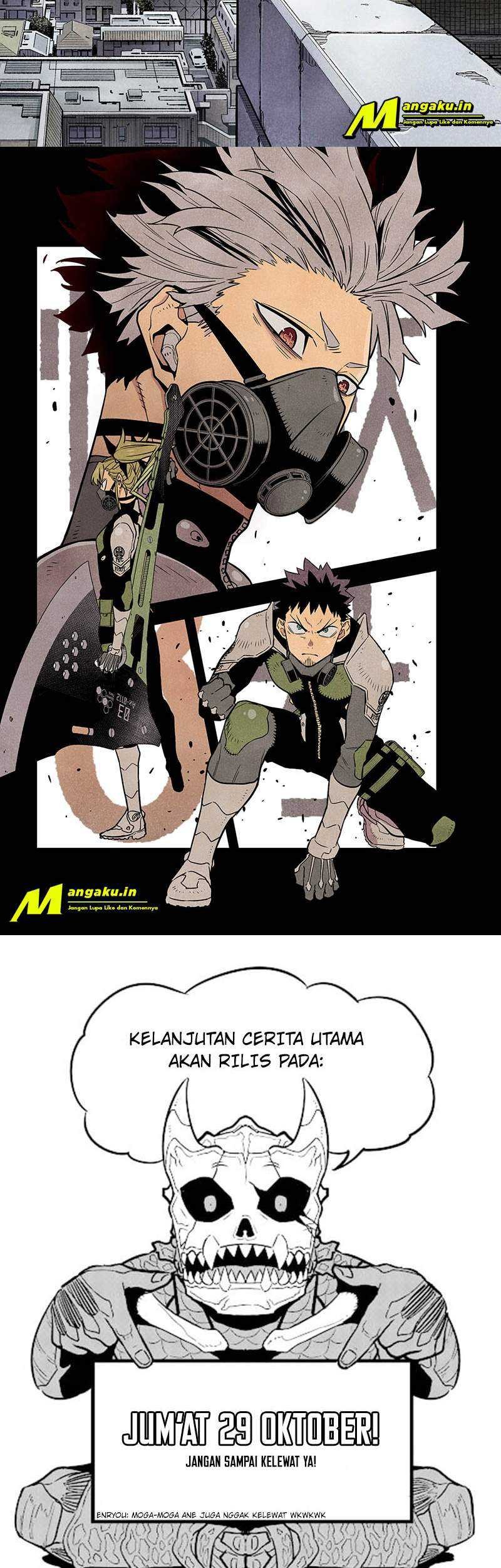 8Kaijuu Chapter 47.5 Gambar 3